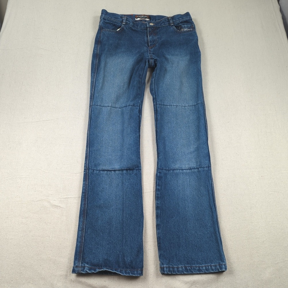 Icon Standard Motorcycle‎ Jeans Womens 7 Blue Straight Leg Asphalt Technologies